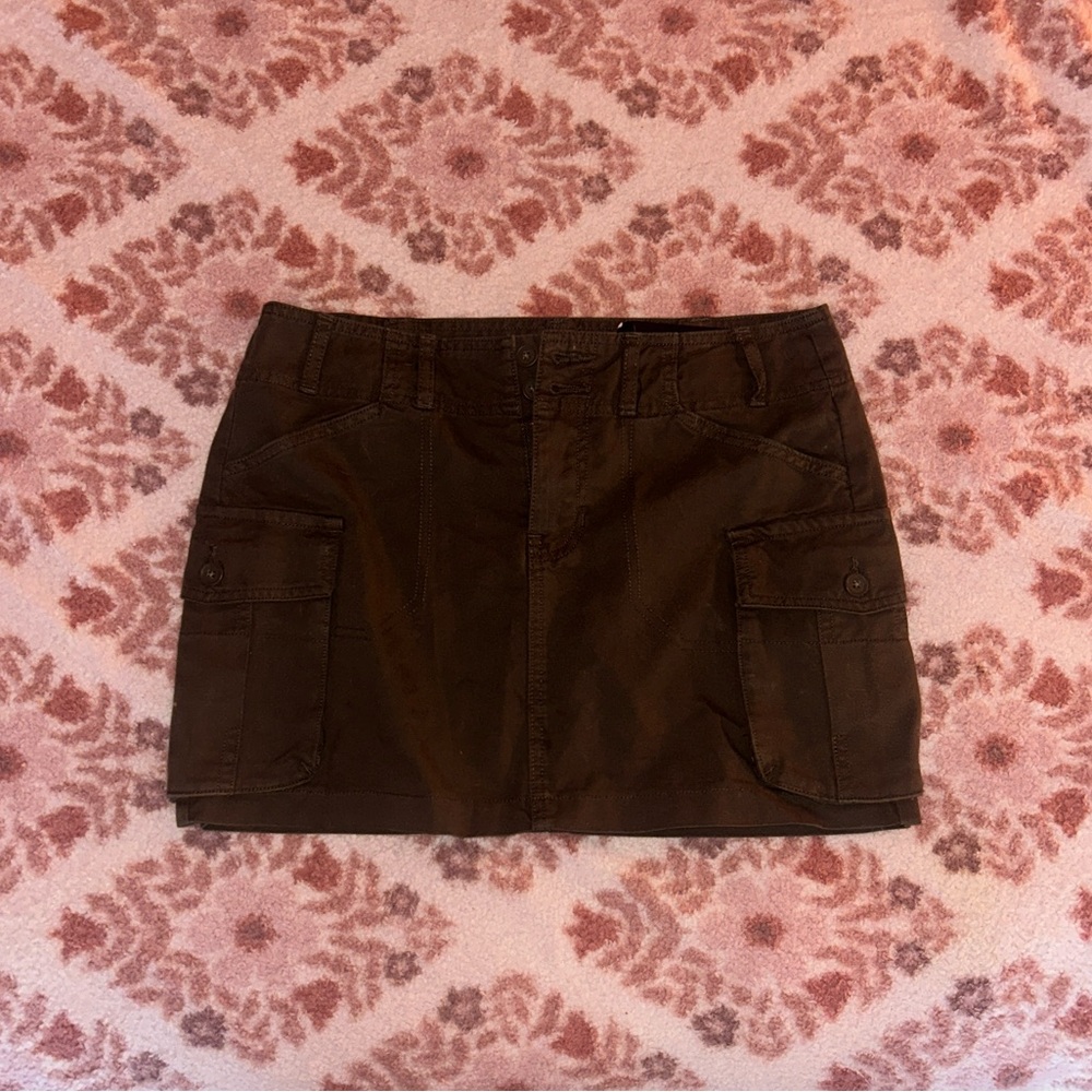 Brandy Melville Olive Green Skirt
